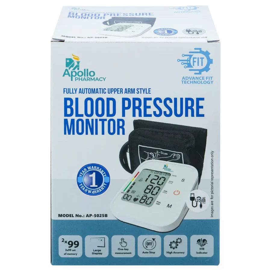 Fully automatic blood pressure monitor