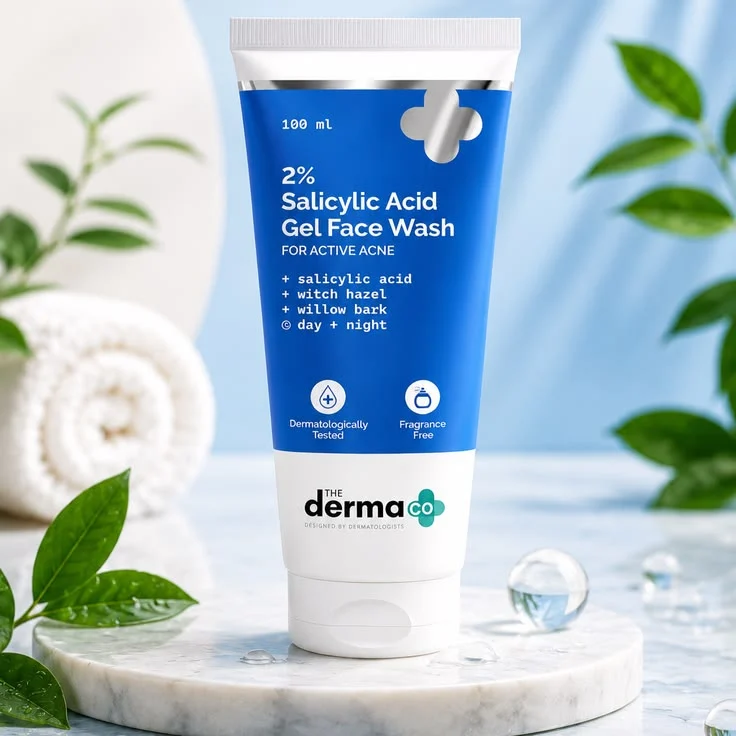 The Derma Co 2% Salicylic Acid Gel Face Wash