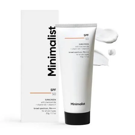 Minimalist SPF 50 Sunscreen
